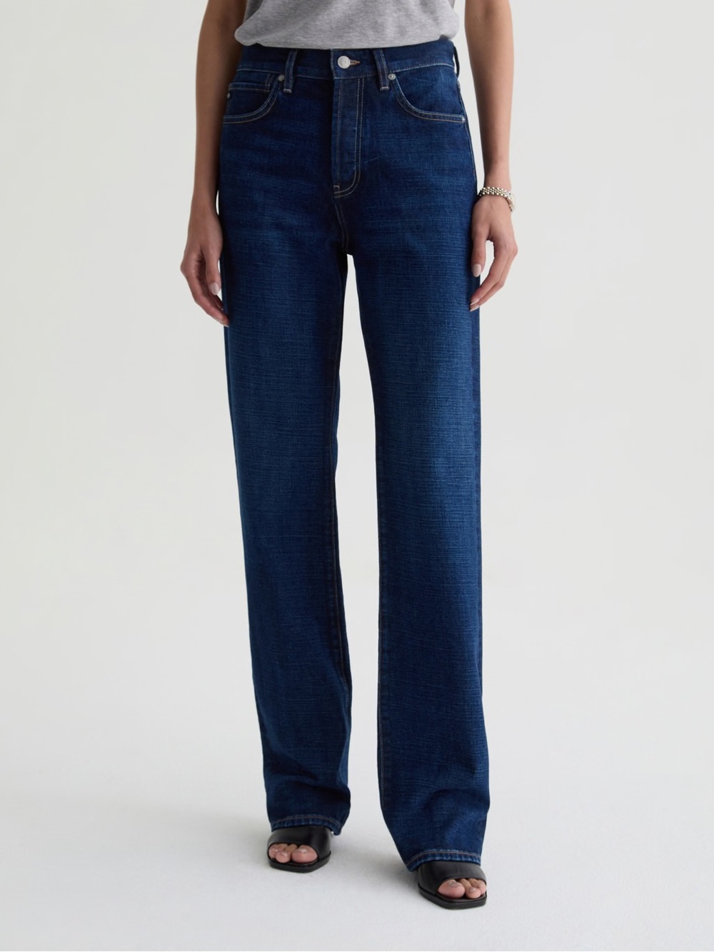 AG Sydney High-Rise Stovepipe Jeans Size 28